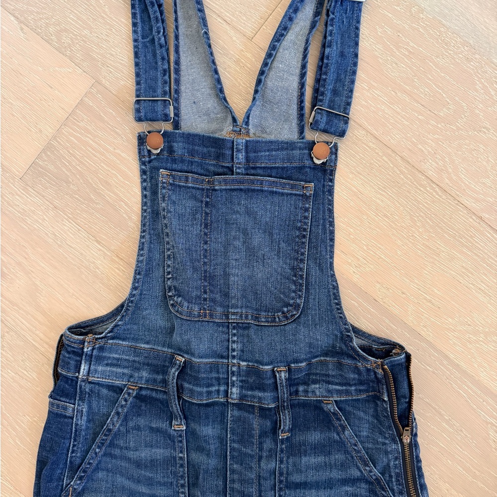 Madewell Blue Denim Women Jeans Overalls